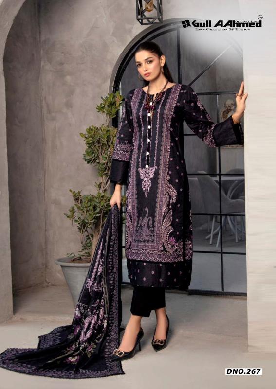 Gull aahmed lawn vol 34 kurtis wholesale in vishal mart chittoor